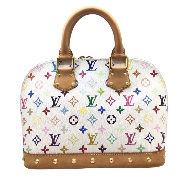 imgrc0096257225 LOUIS VUITTON Alma PM Handbag Monogram Multicolor White