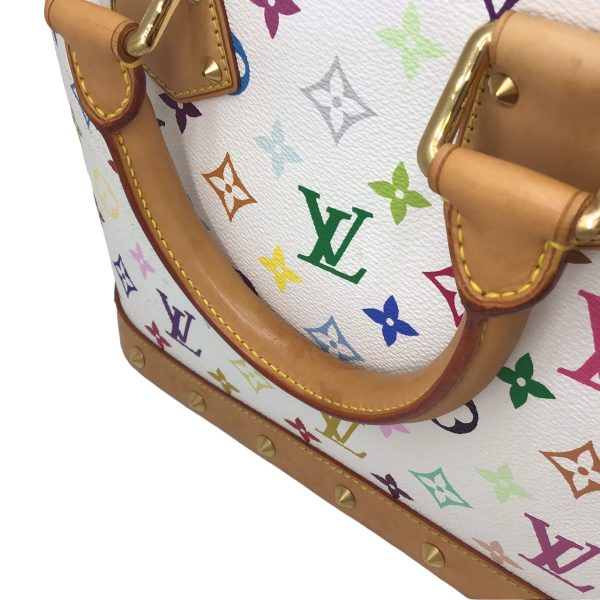 imgrc0096257230 LOUIS VUITTON Alma PM Handbag Monogram Multicolor White