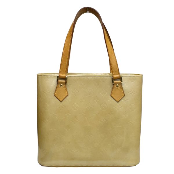 imgrc0096267693 LOUIS VUITTON Houston Tote Bag Monogram Vernis Noisette Beige