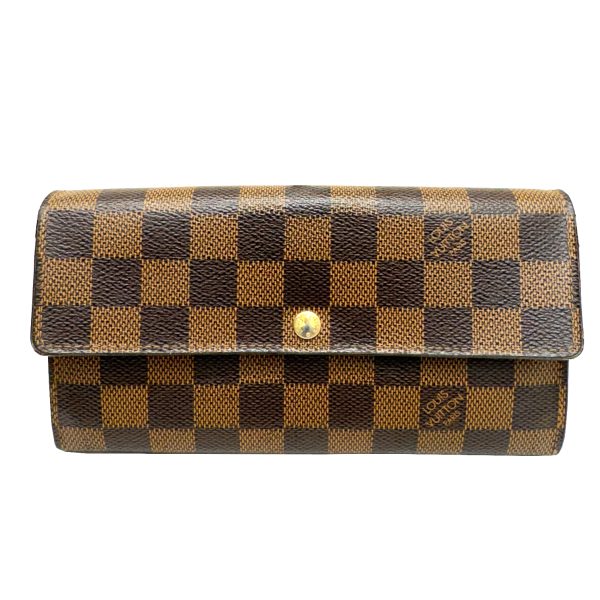 imgrc0096344127 LOUIS VUITTON Portefeuille Sarah Long Wallet Damier Ebene