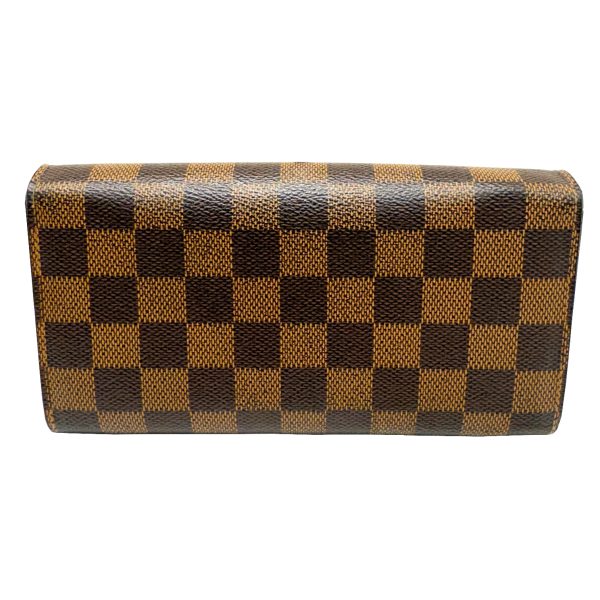 imgrc0096344128 LOUIS VUITTON Portefeuille Sarah Long Wallet Damier Ebene