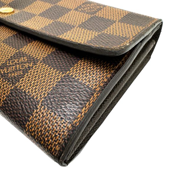 imgrc0096344130 LOUIS VUITTON Portefeuille Sarah Long Wallet Damier Ebene