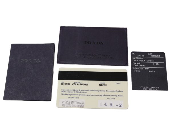 imgrc0096401069 Prada Shoulder Bag Nylon Black