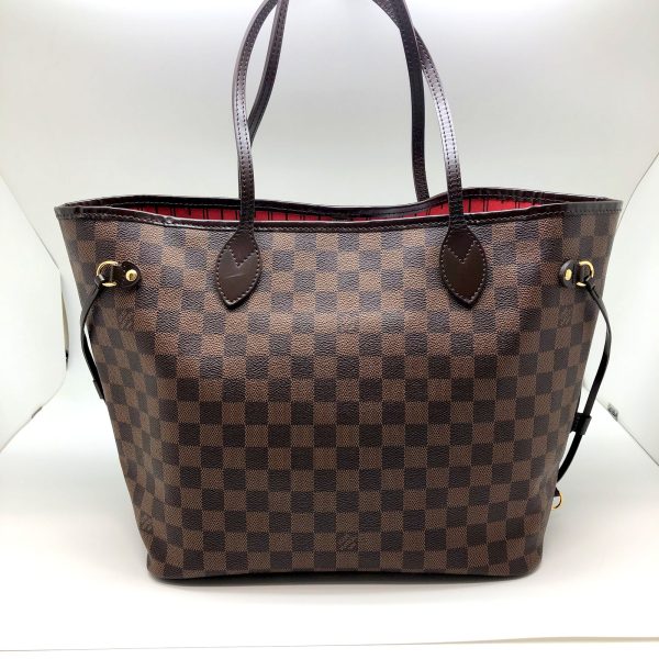 imgrc0096411355 Louis Vuitton Neverfull MM Damier Tote Bag Brown