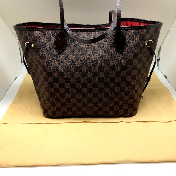 imgrc0096411368 Louis Vuitton Neverfull MM Damier Tote Bag Brown