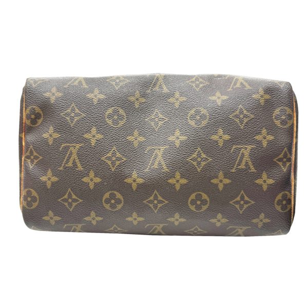 imgrc0096425567 LOUIS VUITTON Speedy 25 Handbag Monogram Brown