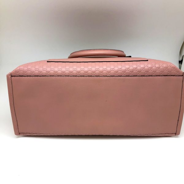 imgrc0096434331 Gucci 2WAY Handbag Micro GG Shima Leather Pink