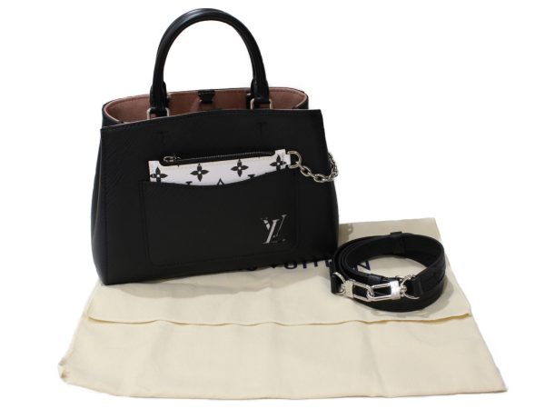 imgrc0096483841 Louis Vuitton Marel Tote BB Handbag Epi Black