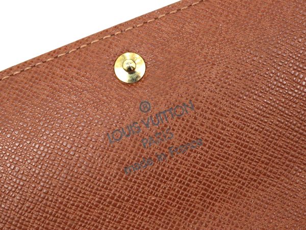 imgrc0096501137 Louis Vuitton Portomone Credit Monogram Brown