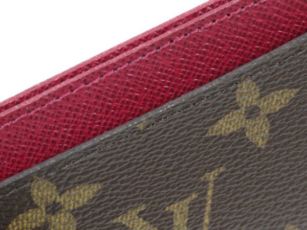 imgrc0096501286 Louis Vuitton Porte Carte Sampler Brown Fuchsia