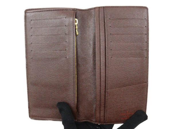 imgrc0096502338 Louis Vuitton Portefeuille Braza Wallet Brown