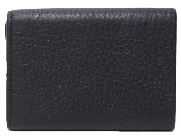 imgrc0096505171 Gucci GG Marmont Compact Trifold Wallet Black