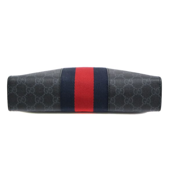 imgrc0096531223 Gucci GG Supreme Clutch Bag Black