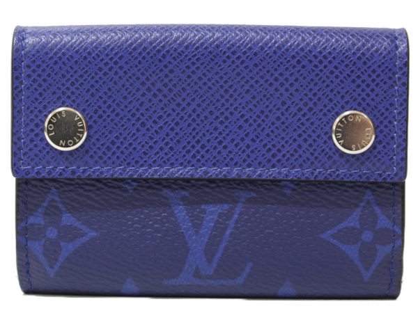 imgrc0096609947 Louis Vuitton Discovery Compact Wallet Cobalt Blue