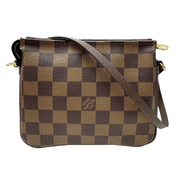 imgrc0096625488 LOUIS VUITTON Truth Makeup Handbag Damier Brown