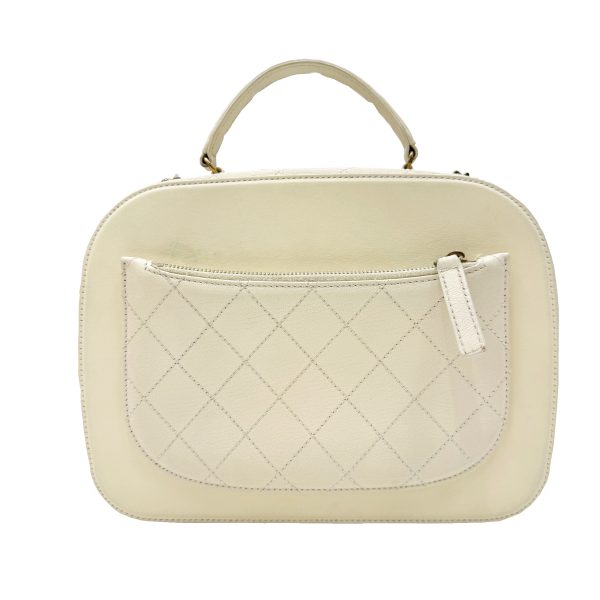 imgrc0096634409 CHANEL Vanity Bag Leather Ivory