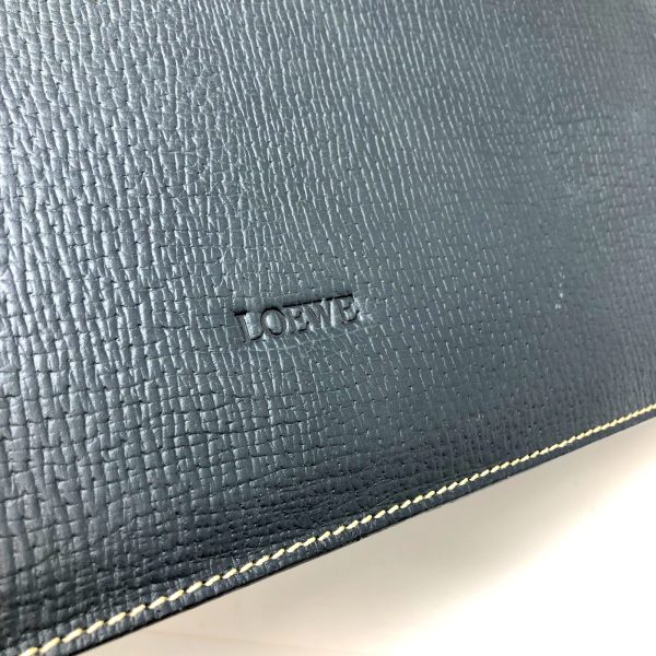 imgrc0096639752 LOEWE Barcelona Tote Bag Leather Navy