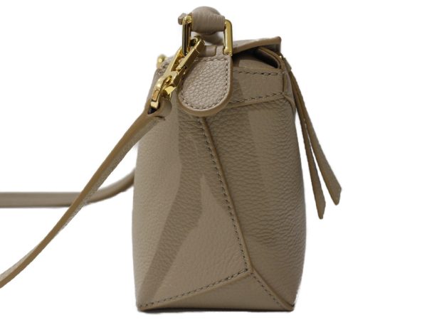 imgrc0096644001 Loewe Mini Puzzle Handbag Shoulder Sand Greige