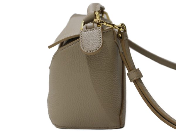 imgrc0096644002 Loewe Mini Puzzle Handbag Shoulder Sand Greige