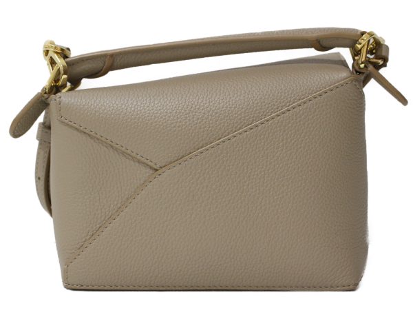 imgrc0096644003 Loewe Mini Puzzle Handbag Shoulder Sand Greige