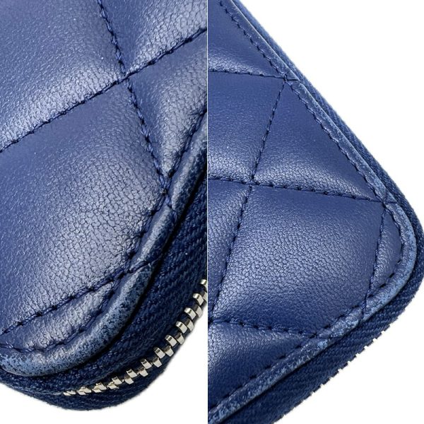 imgrc0096658189 CHANEL Medium Wallet Lambskin Blue