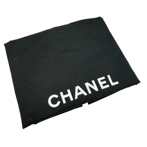 imgrc0096659176 CHANEL Chocolate Bar Tote Bag Lambskin Black