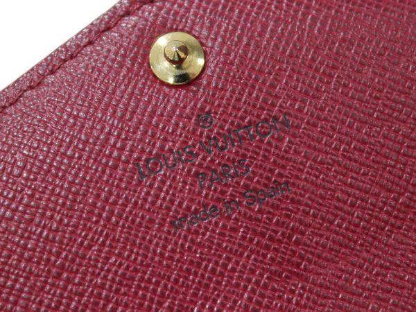 imgrc0096660097 Louis Vuitton Portefeuille Sarah Brown Wine Red