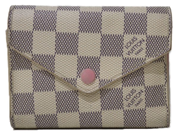 imgrc0096660260 Louis Vuitton Portefeuille Wallet White Gray Pink