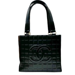 imgrc0096666267 CELINE Carriage Hardware Diagonal Shoulder Bag Black Leather