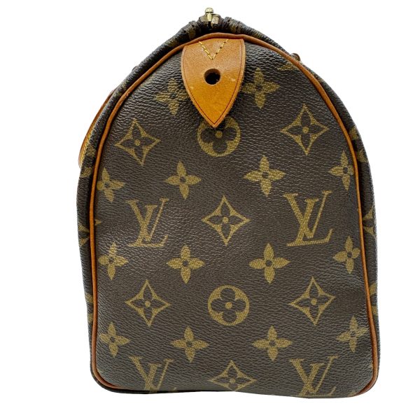 imgrc0096666330 LOUIS VUITTON Speedy 25 Handbag Monogram Brown