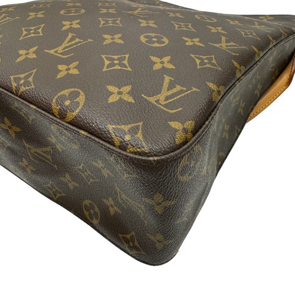 imgrc0096666477 LOUIS VUITTON Looping GM Shoulder Bag Monogram Brown