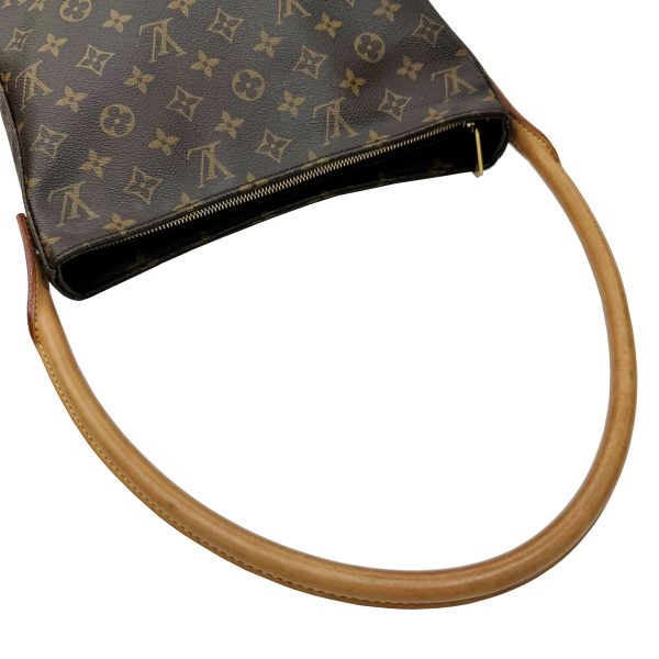 imgrc0096666479 LOUIS VUITTON Looping GM Shoulder Bag Monogram Brown