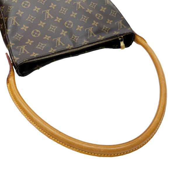 imgrc0096666567 LOUIS VUITTON Looping GM Shoulder Bag Monogram Brown