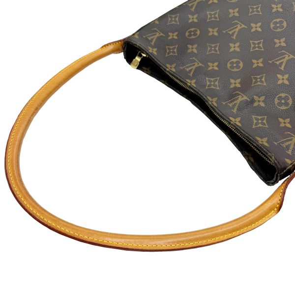 imgrc0096666568 LOUIS VUITTON Looping GM Shoulder Bag Monogram Brown