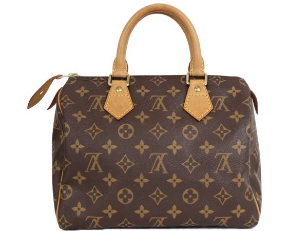 imgrc0096690198 Louis Vuitton Speedy 25 Handbag Monogram Brown