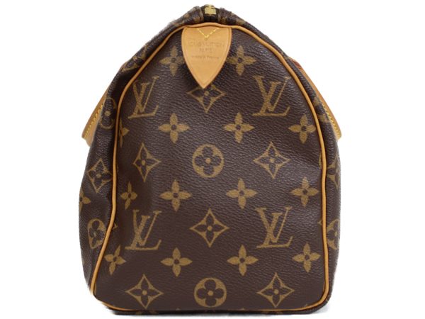 imgrc0096690199 Louis Vuitton Speedy 25 Handbag Monogram Brown