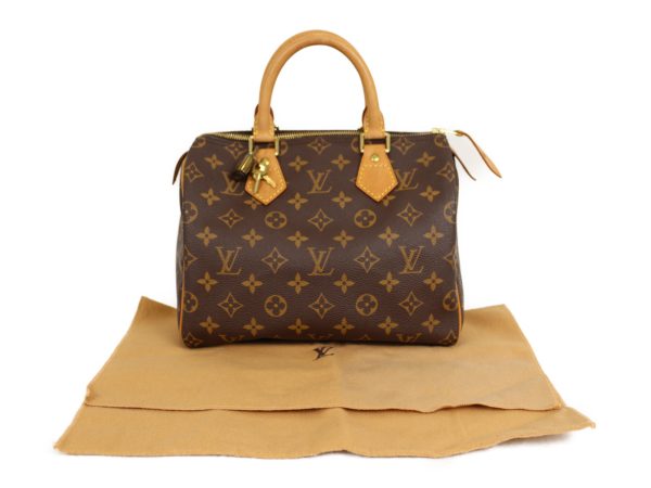 imgrc0096690213 Louis Vuitton Speedy 25 Handbag Monogram Brown