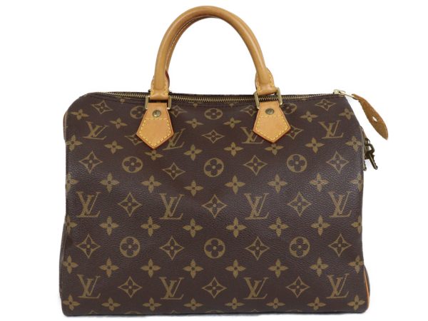 imgrc0096690733 Louis Vuitton Speedy 30 Handbag Monogram Brown