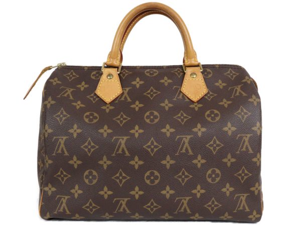 imgrc0096690734 Louis Vuitton Speedy 30 Handbag Monogram Brown