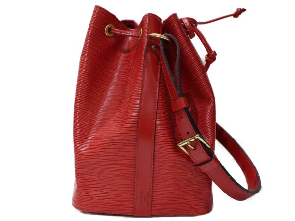 imgrc0096704875 Louis Vuitton Petit Noe Drawstring Bag Epi Red