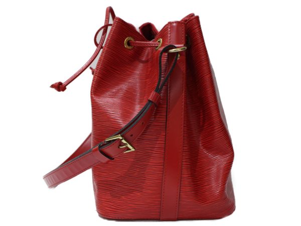 imgrc0096704877 Louis Vuitton Petit Noe Drawstring Bag Epi Red