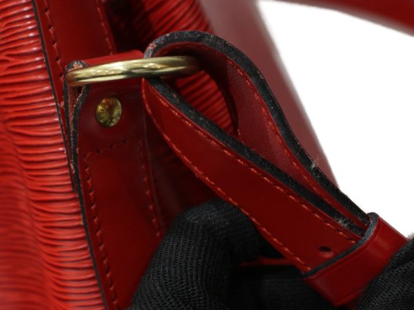 imgrc0096704888 Louis Vuitton Petit Noe Drawstring Bag Epi Red