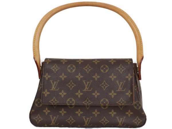 imgrc0096729689 Louis Vuitton Mini Looping Handbag Monogram Brown