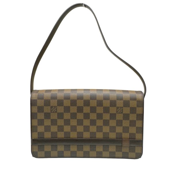 imgrc0096738153 LOUIS VUITTON Tribeca Ron Shoulder Bag Damier Brown