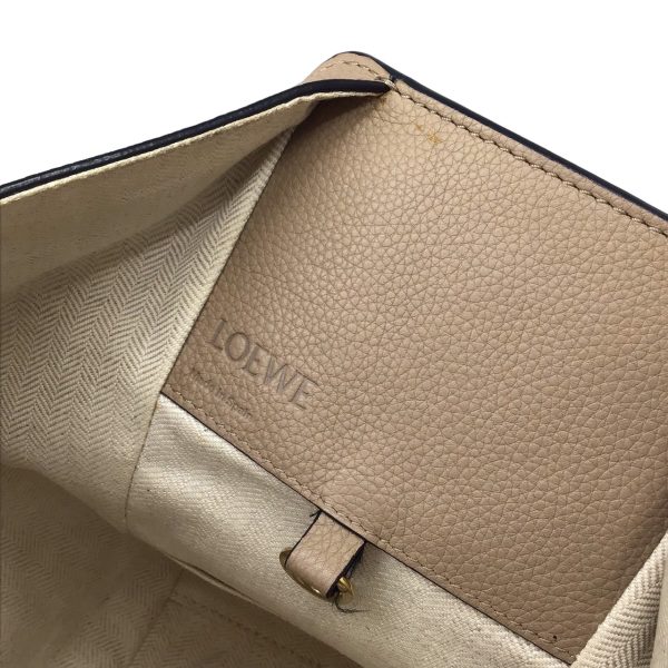 imgrc0096789822 Loewe Hammock Small 2WAY Shoulder Bag Leather Beige