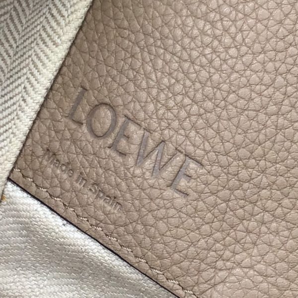 imgrc0096789824 Loewe Hammock Small 2WAY Shoulder Bag Leather Beige