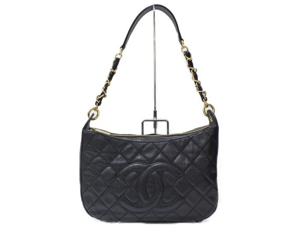 imgrc0096819551 Chanel Chain One Shoulder Bag Matelasse Black