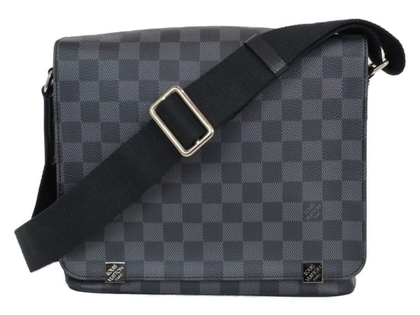 imgrc0096825257 Louis Vuitton District PM NM Bag Black Gray