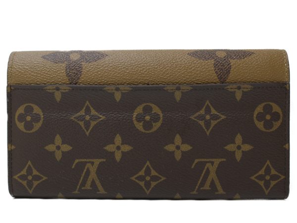 imgrc0096826696 Louis Vuitton Portefeuille Sarah Long Wallet Brown