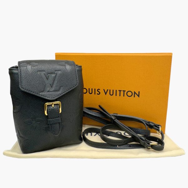 imgrc0096862625 LOUIS VUITTON Tiny Backpack Mini Rucksack Empreinte Black